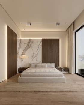 Quiet Luxury: Master bedroom