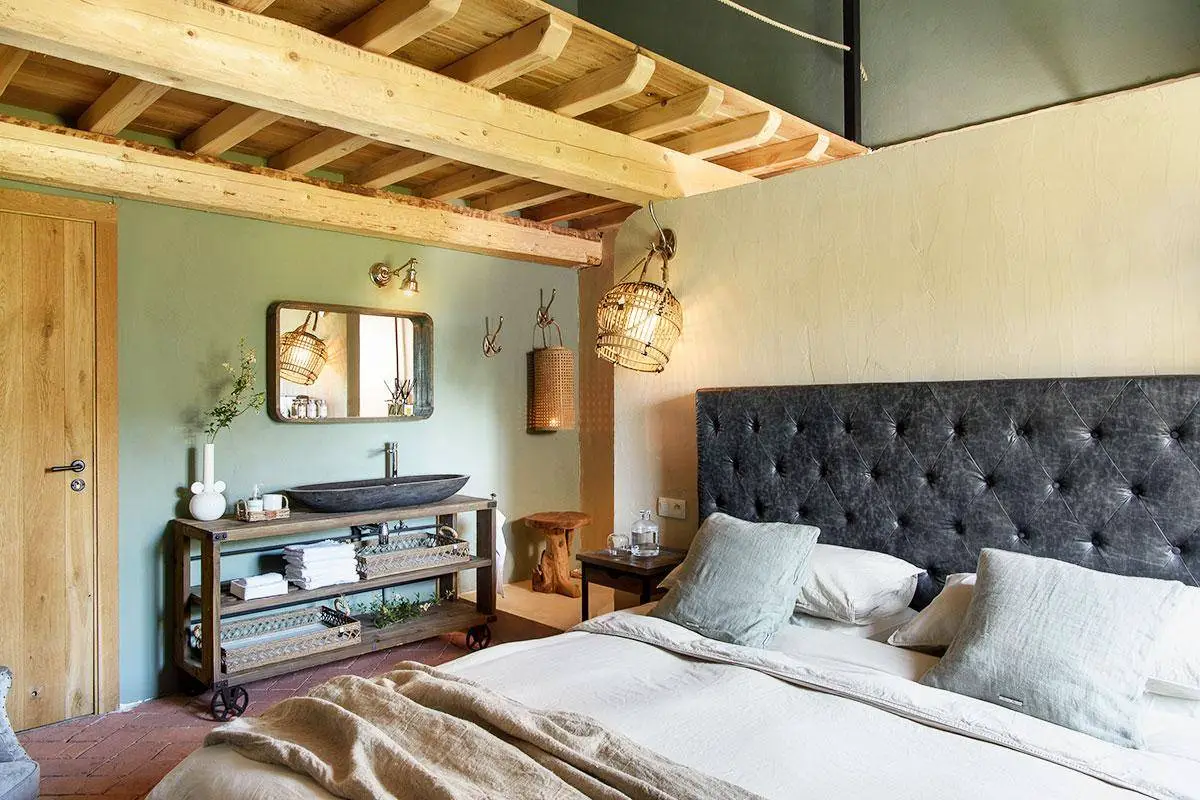 托斯卡纳乡村现代风格老农舍改造-9