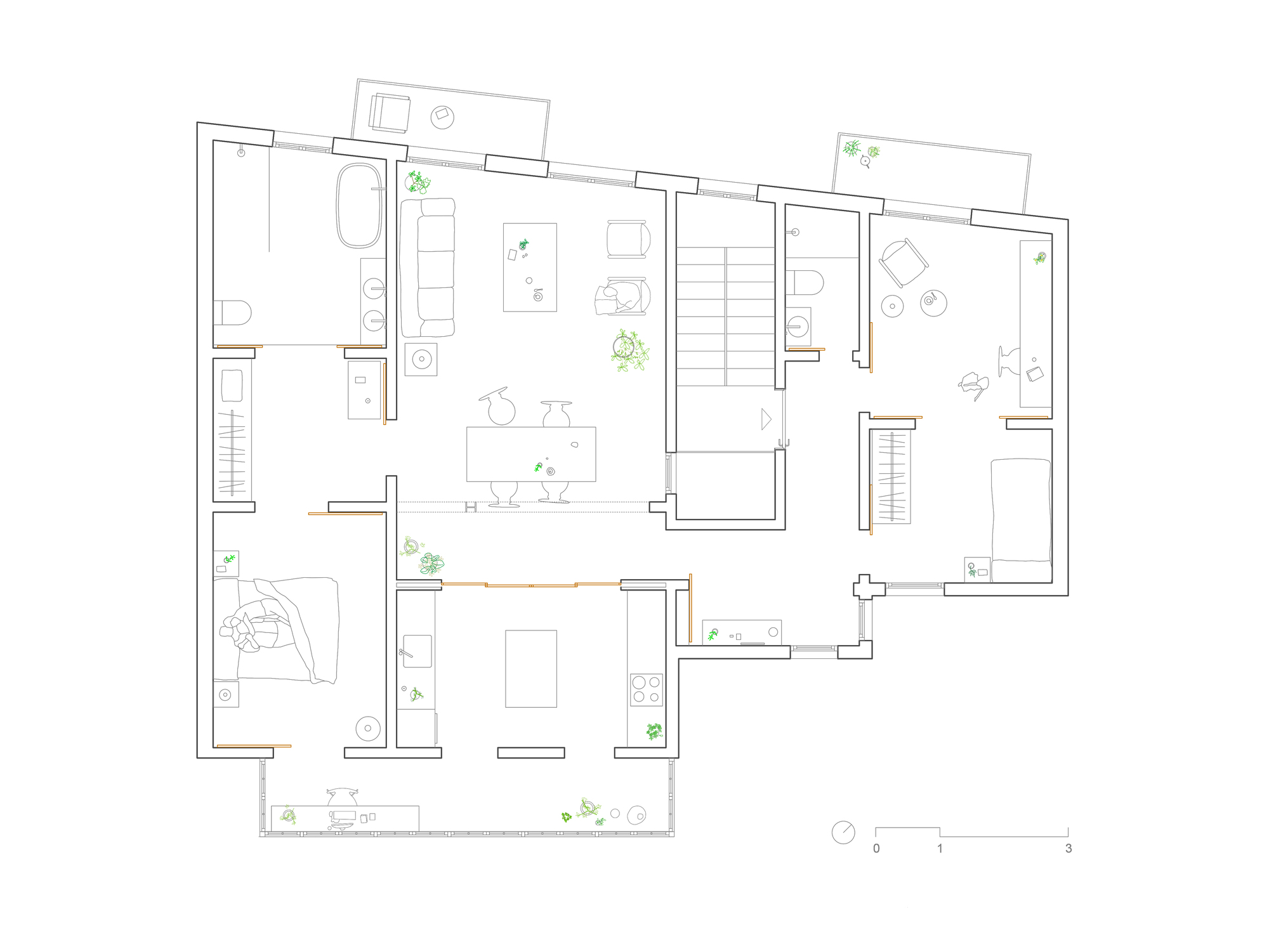 格雷西亚宅邸丨西班牙巴塞罗那丨Roman Izquierdo Bouldstridge-10