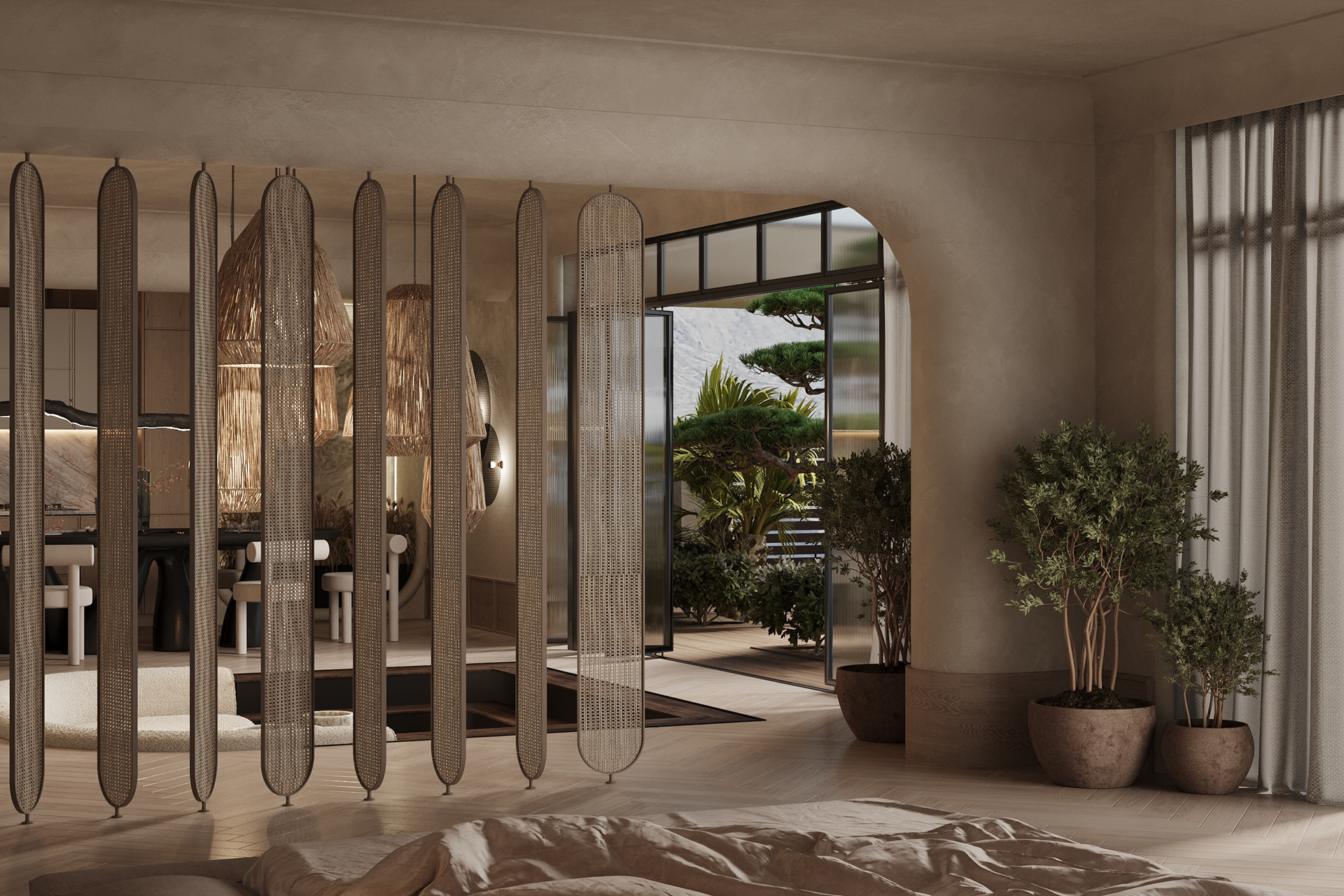 自然风现代别墅设计-39