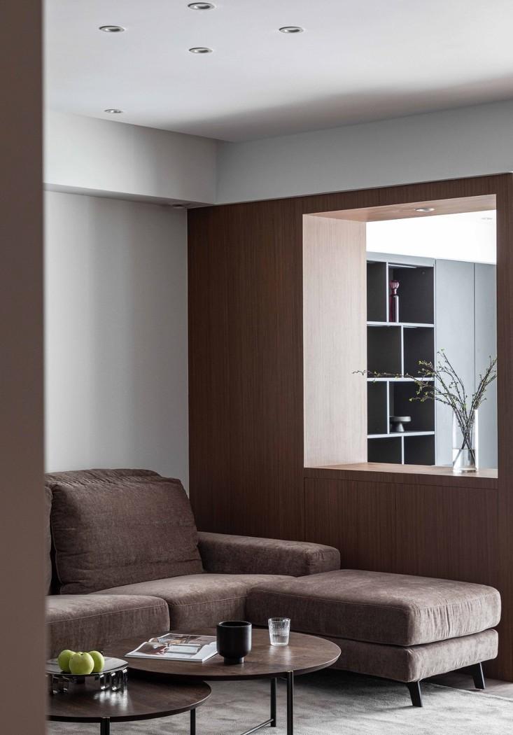 拾光悠然设计丨 170㎡大平层 4 房改 2 房,当代人的断舍离-20