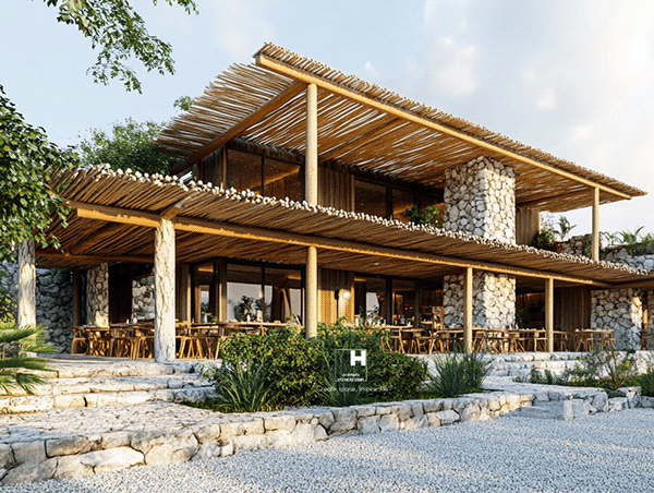 The Rustic Elegance 餐厅丨越南丨Team Vo Huu Linh Architects-8