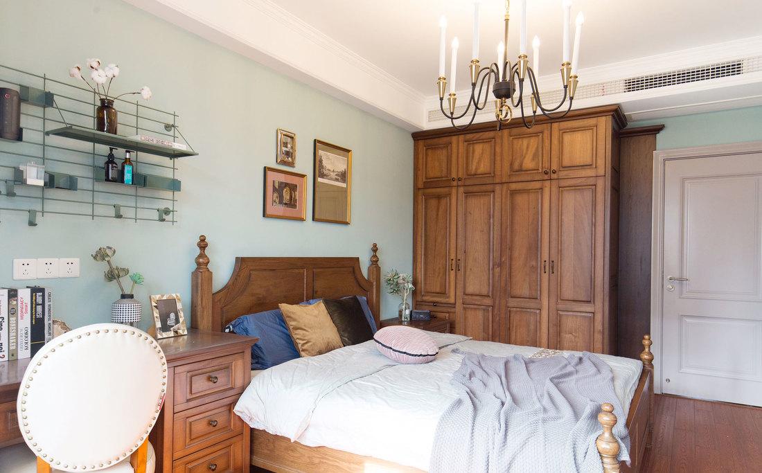 美式轻奢复古风老房改造,温馨时尚空间-18