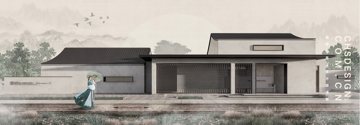 沚园·文化中心方案设计丨超前设计团队-27