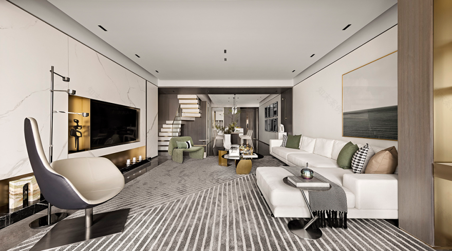 贵阳华润九悦样板房丨中国贵阳丨矩阵成都设计中心,李益中空间设计-37