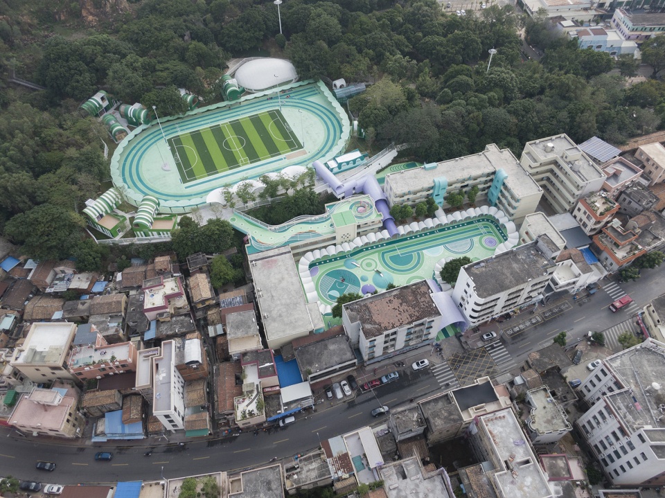 佛山锦屏山麓小学 | 公园里的校园，自然中学习-6