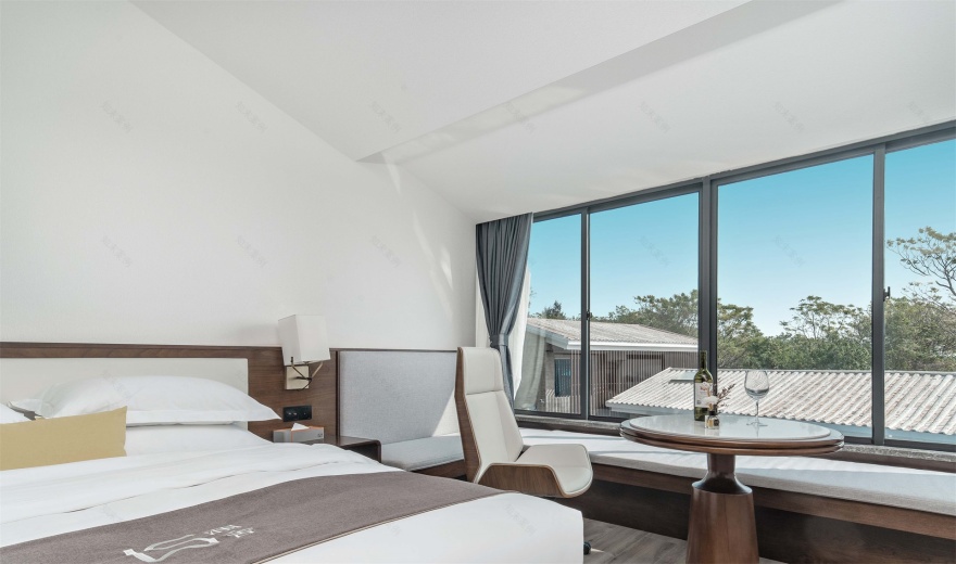 涠洲岛涠舍民宿丨思新空间设计-25