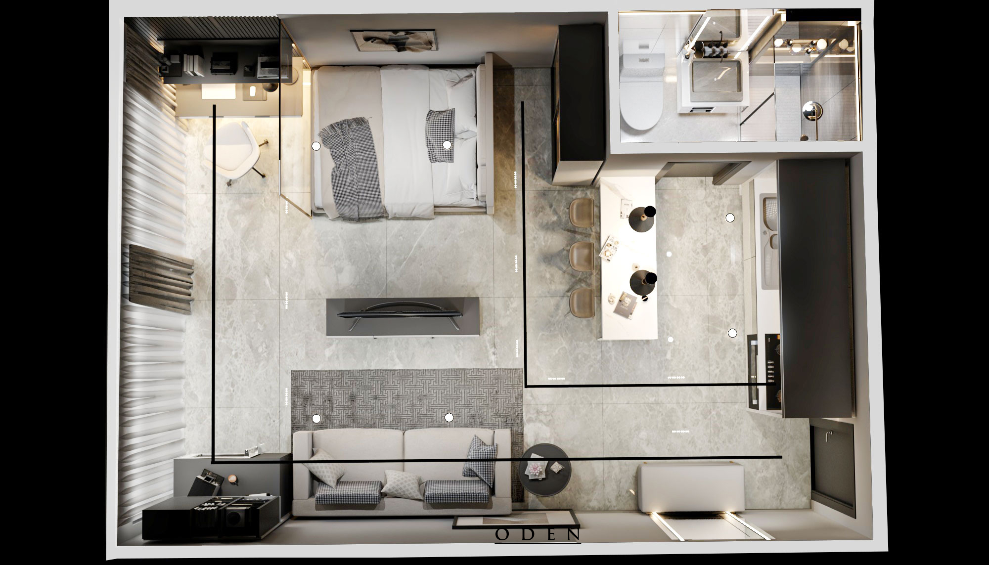 雅安公寓丨卡塔尔丨ODEN-15