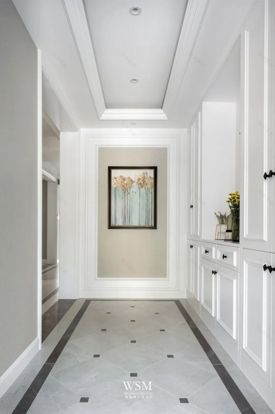 苏州明珠城 400 平米美式私宅,打造浪漫复古生活空间-21