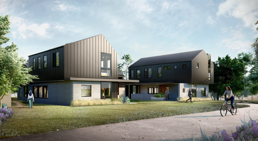 美国首个 3D 打印房项目丨美国奥斯汀丨Logan Architecture-2