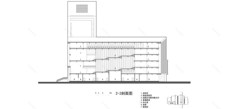 江西建设职业技术学院信息综合楼丨中国南昌丨华南理工大学建筑设计研究院有限公司陶郅工作室-75