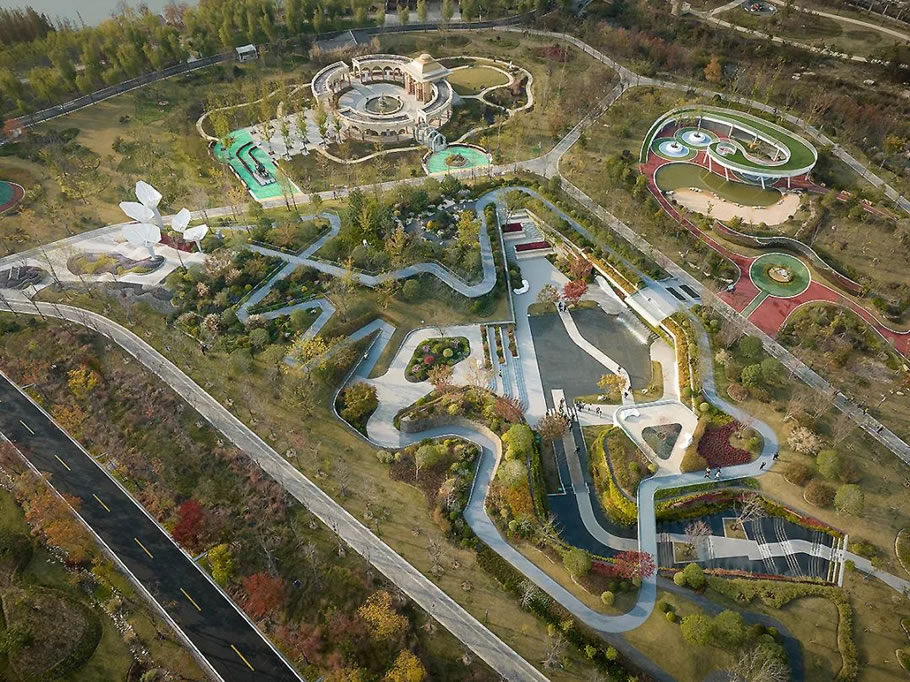 第十三届中国（徐州）国际园林博览会上海展园丨中国徐州丨上海市园林设计研究总院有限公司-5