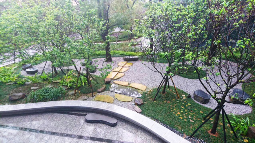 大直豐匯中庭住宅景觀設計丨中国台北丨梁正芳建築師事務所,玫格聯合建築師事務所-4