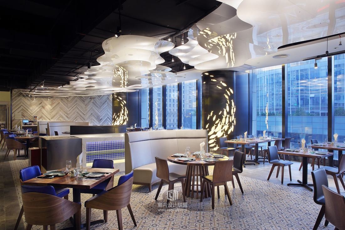 鱼鲜生海鲜餐厅--来轩建筑装饰设计-14
