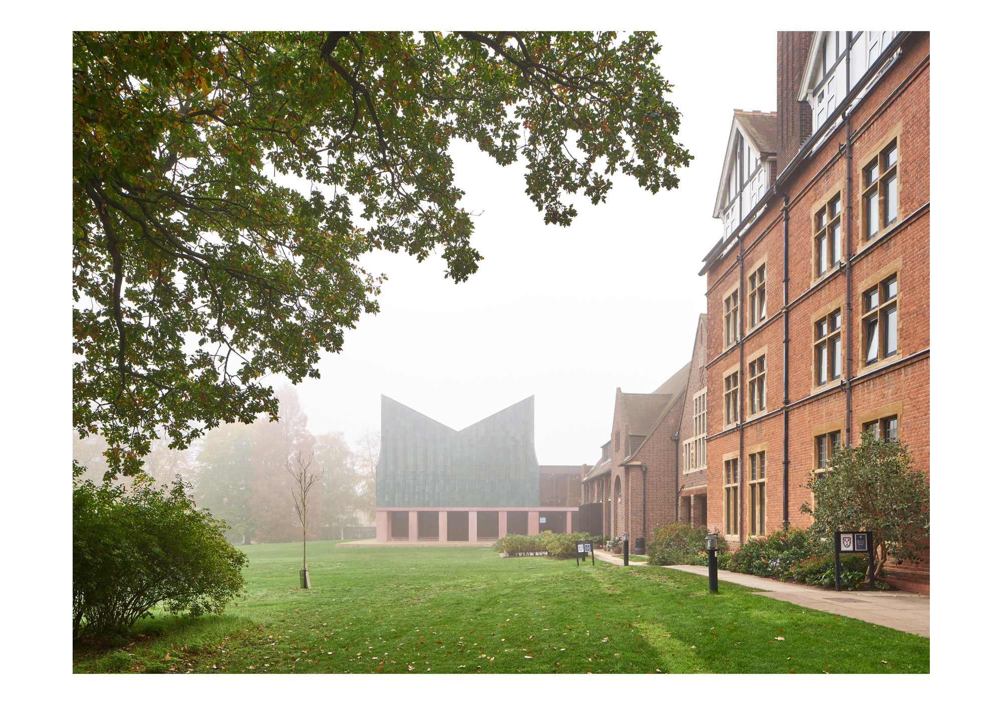 霍默顿学院餐厅丨Feilden Fowles Architects-10