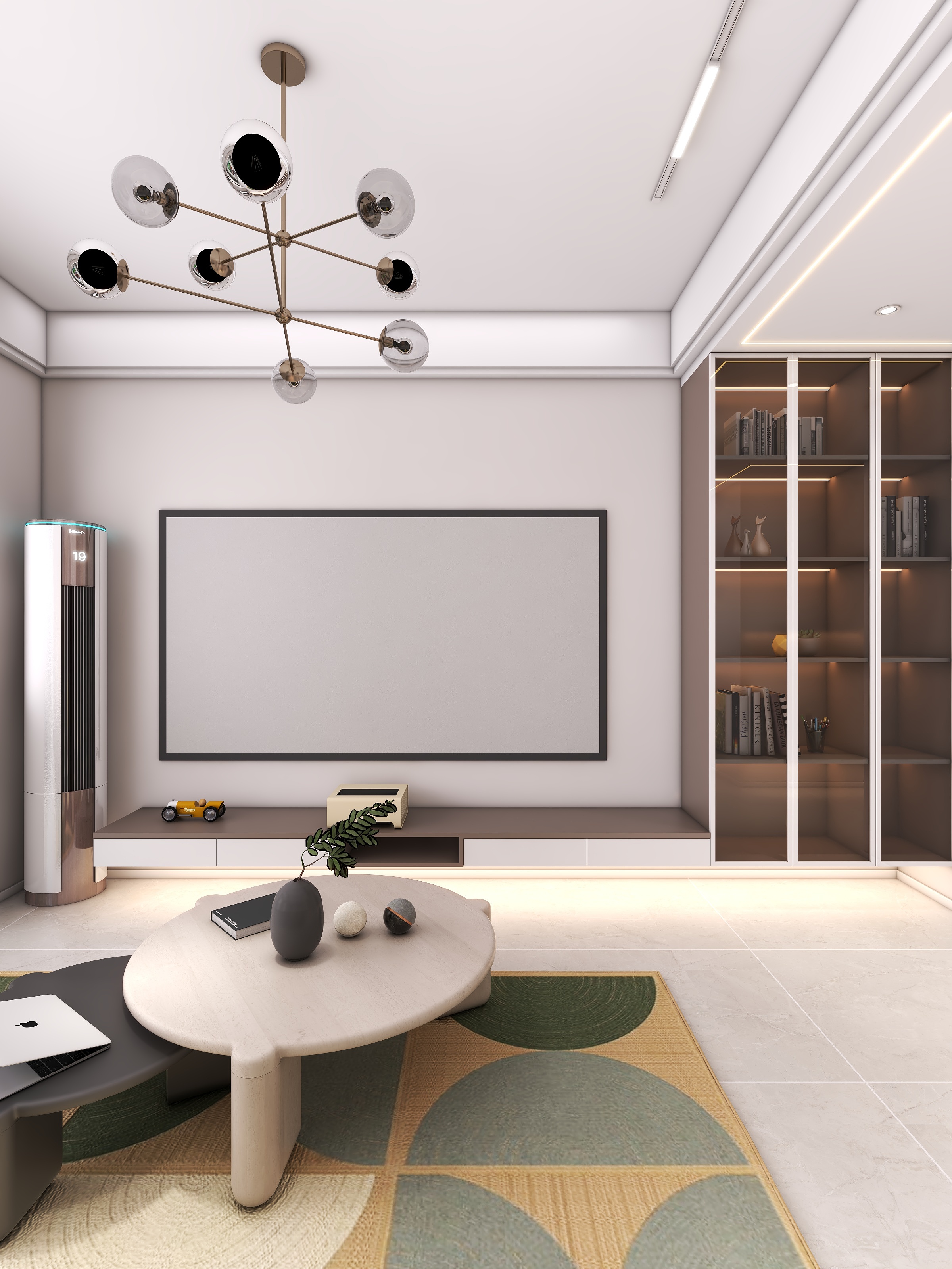 四川成都朗基香颂天府二期（113平方现代简约四居室）-11