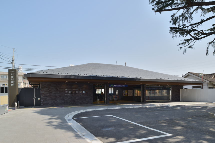 Omiya  koen Station（大宮公園駅）丨日本埼玉丨Sakakura Associates坂倉建築研究所-2
