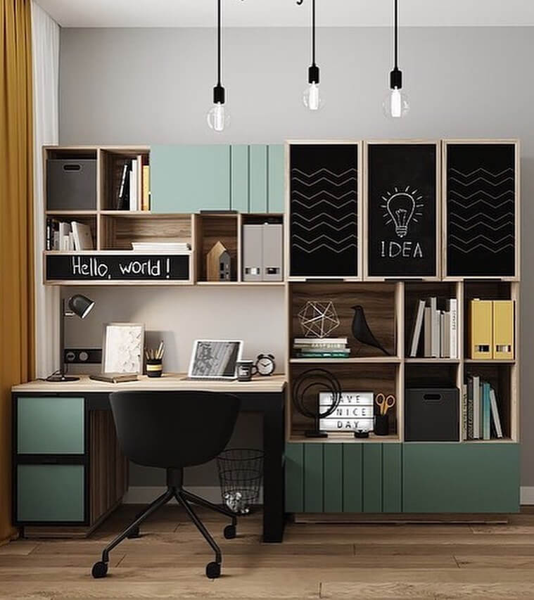 ≡ ➤ Идеи оформления рабочей зоны в детской комнате ⋆ Фабрика мебели «Mamka™» ᐈ Эксперт детского пространства-9