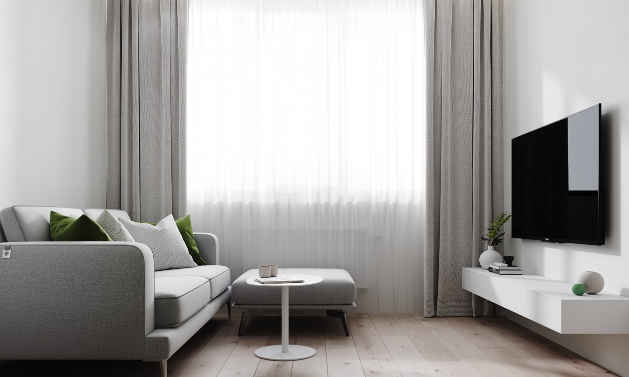 72平 小空间设计 清新范儿-2