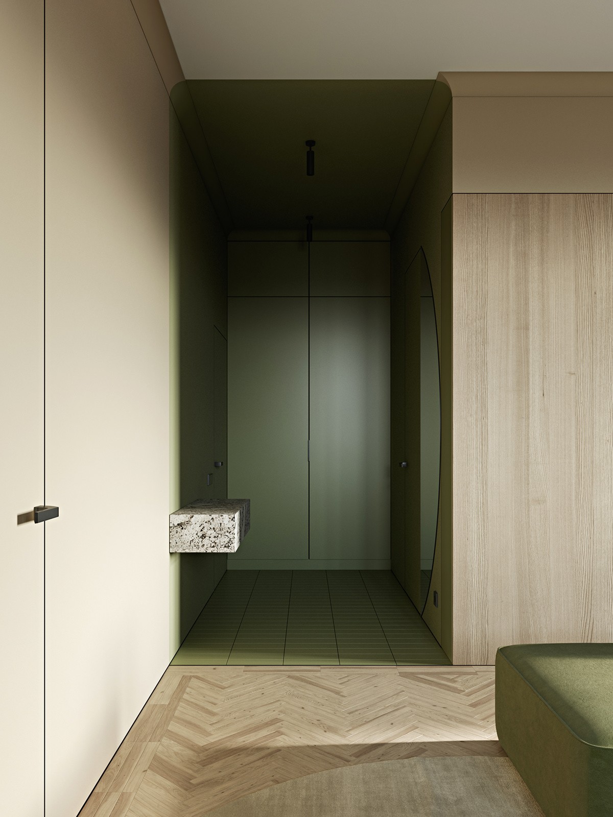 乌克兰基辅--现代清新质感公寓-6