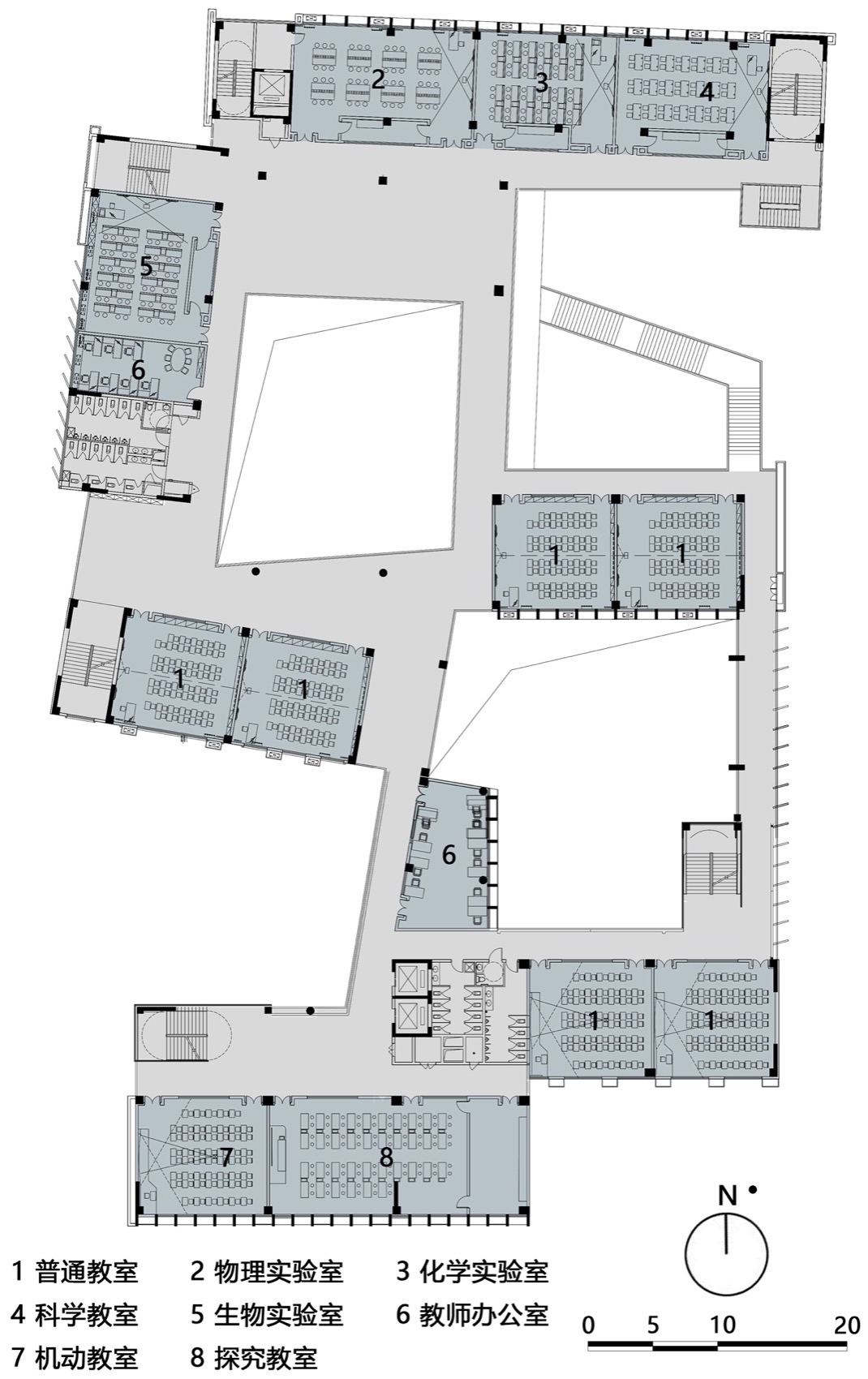 深圳市龙华区福城实验学校 / 深圳大学建筑设计研究院 “钟中+钟波涛”工作室-117
