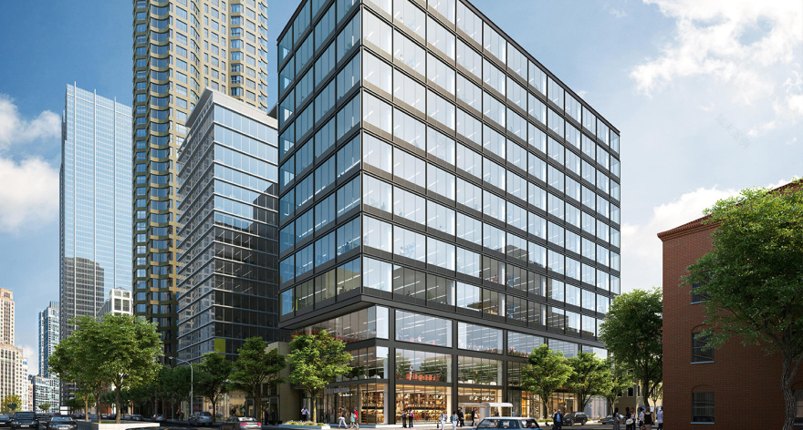 芝加哥河北区 448 N LaSalle 办公建筑设计丨中国河北丨Lamar Johnson Collaborative-15