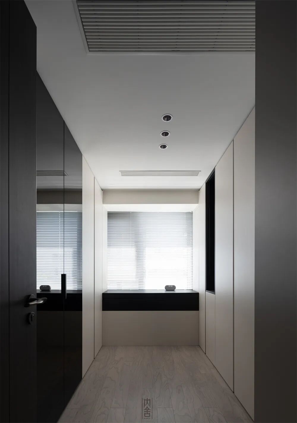 内舍软装丨125㎡现代风四室改两室，放大视野，实现储物自由！-40