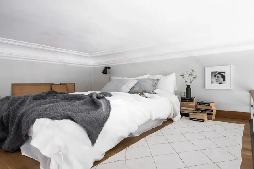 阁楼卧室设计 | 小空间大利用-17