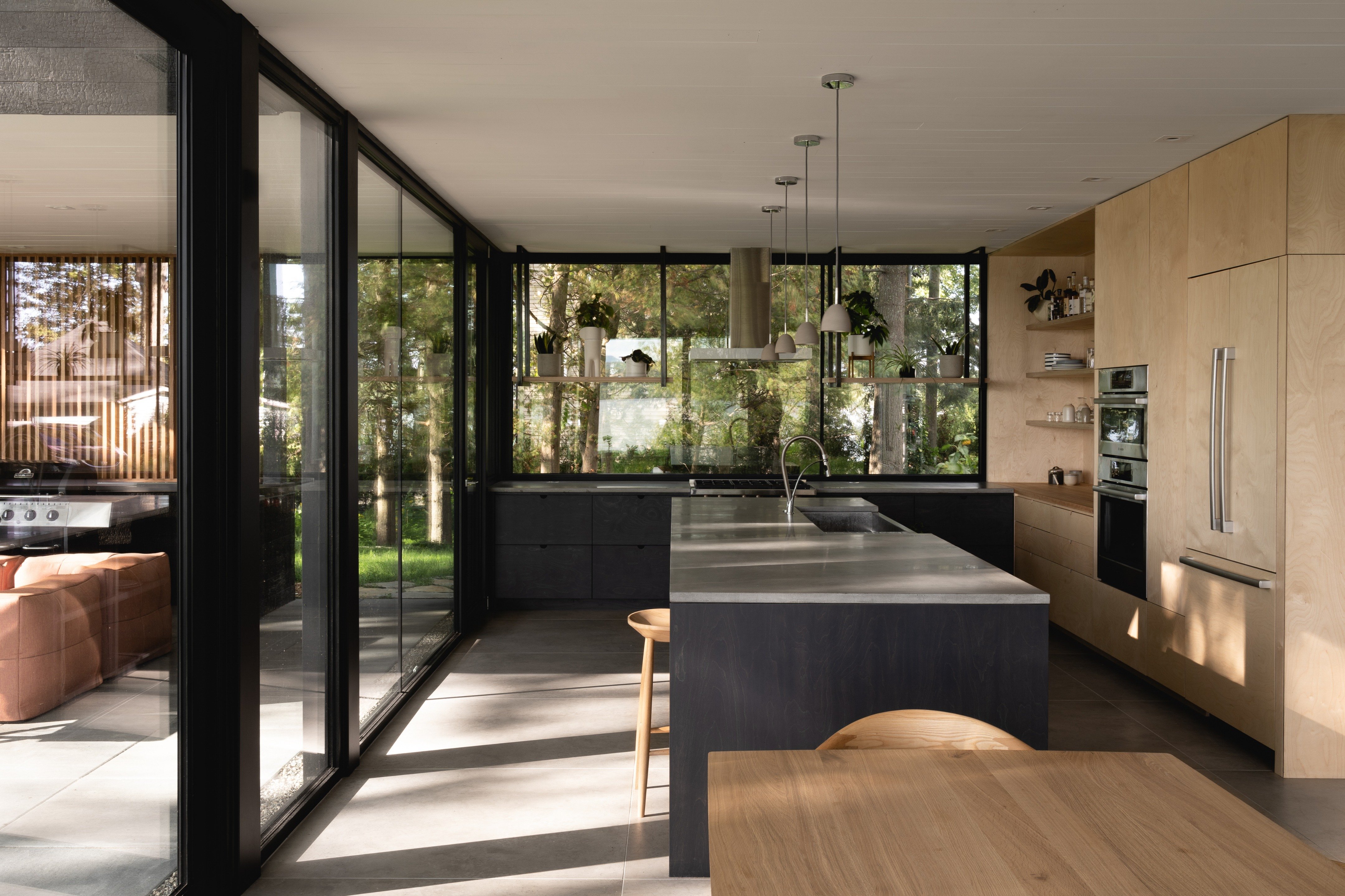 魁北克湖畔绿色别墅丨加拿大魁北克-18