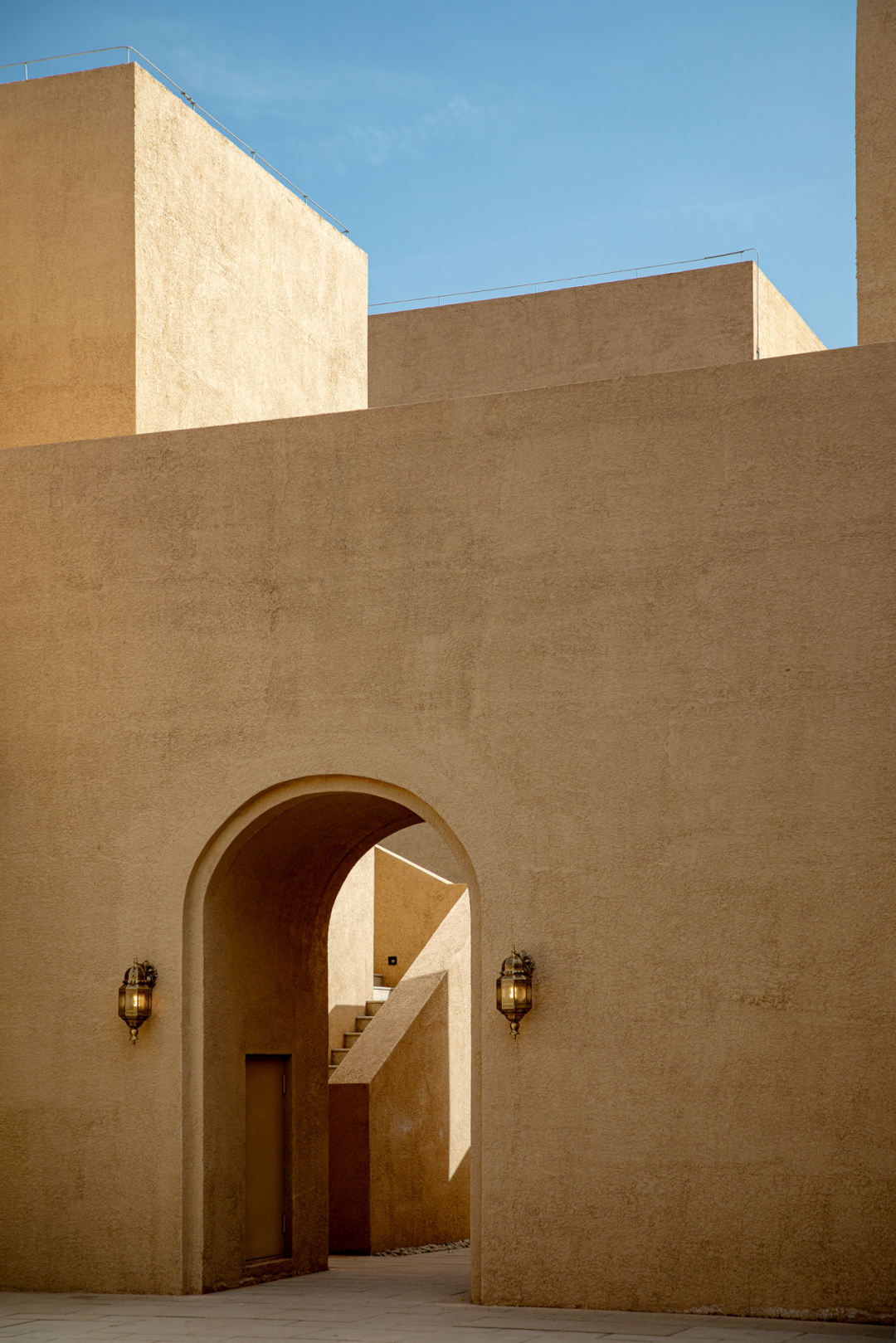 敦煌敢曼万达文华酒店丨中国酒泉丨方案设计为万达酒店设计研究院,施工图为腾远设计-23