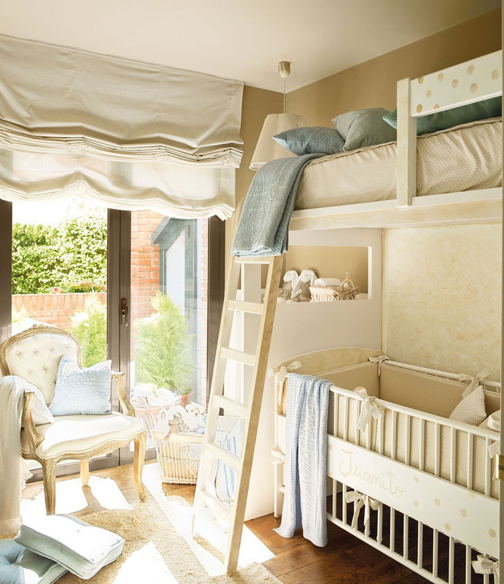 共享童趣 | 10 个适合多孩子的多功能儿童房设计-2