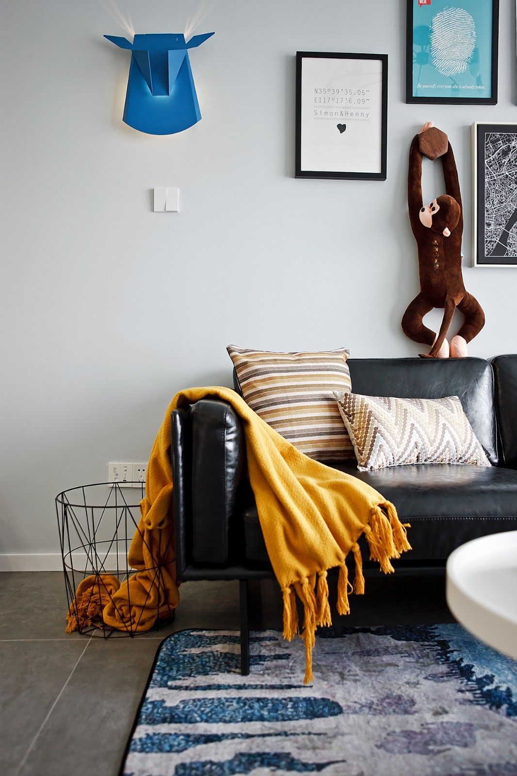 空间摄影作品分享 家装实景 申花郡 北欧风-5