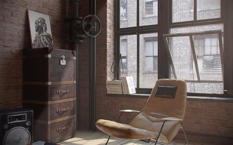 原始Loft式阁楼设计-9