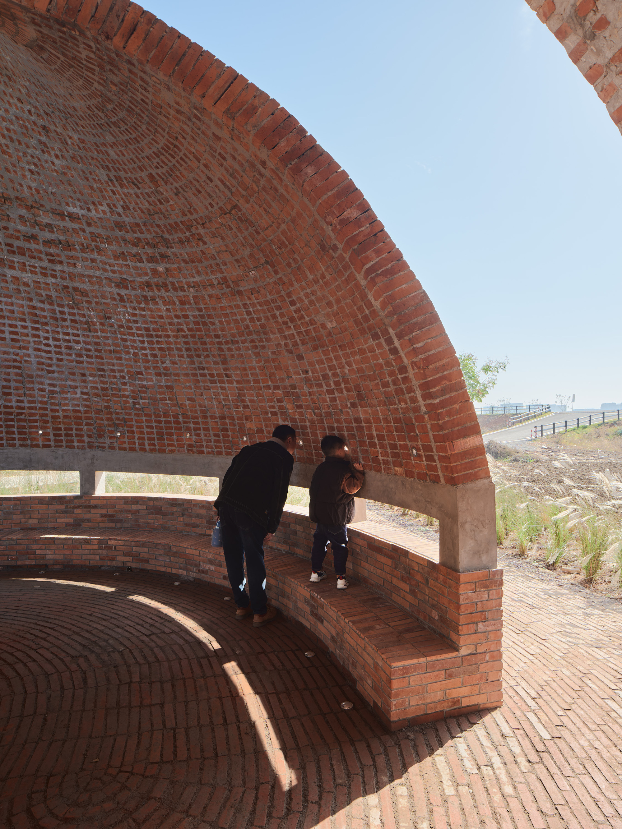 红砖概念图书馆丨中国浙江丨合尘建筑-26