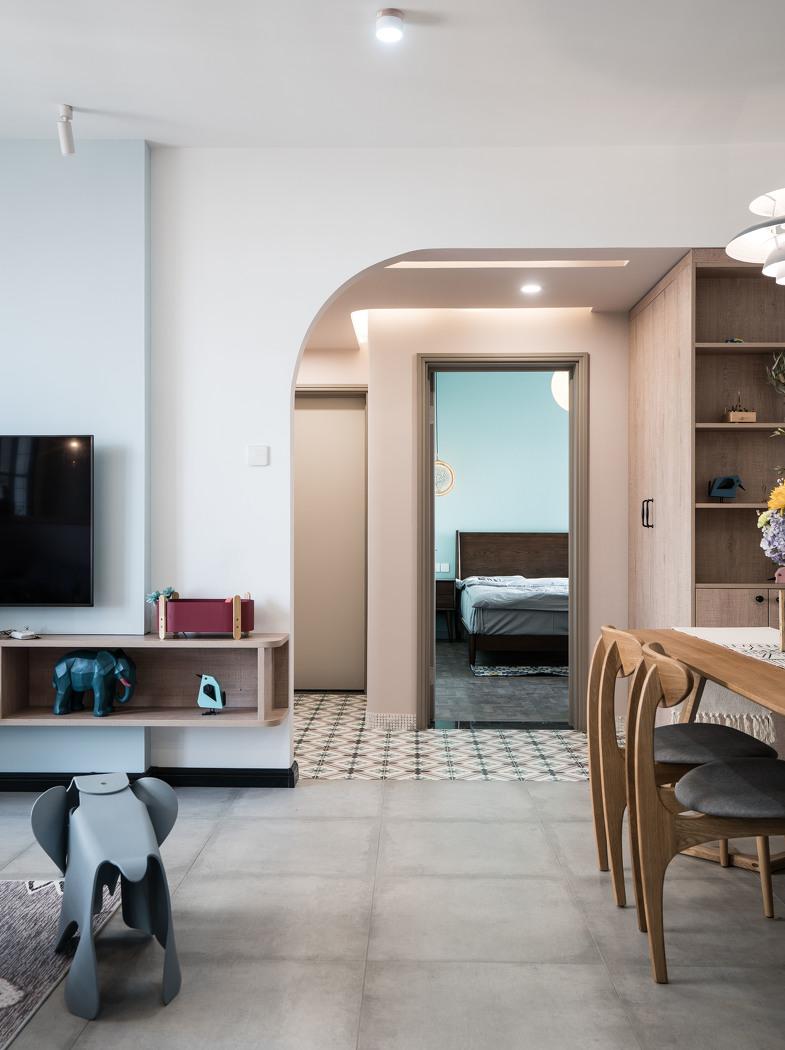 同心圆平层设计，打造极致走廊空间-9