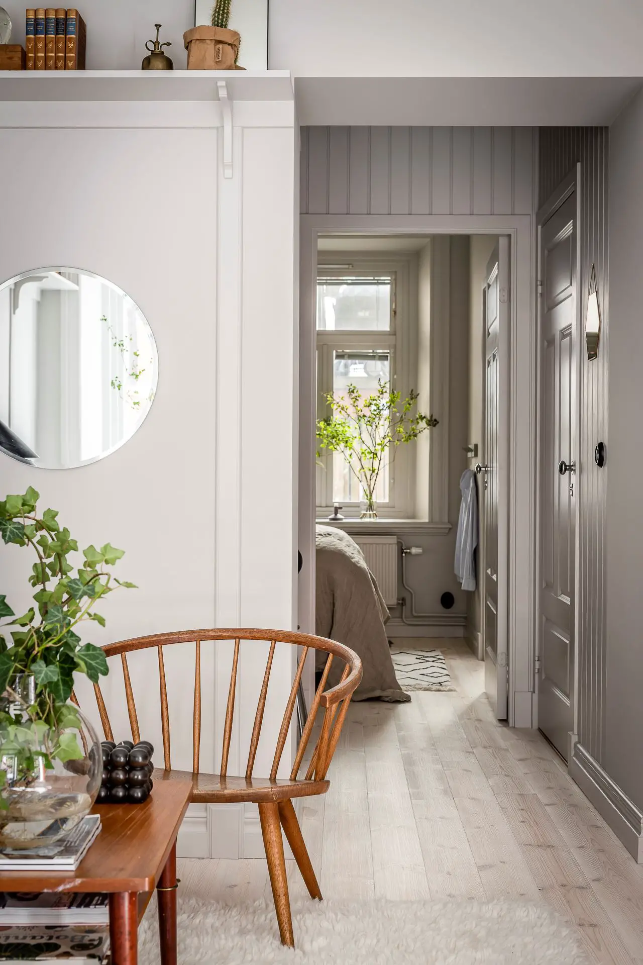 瑞典 1904 年建筑的 41m2 公寓改造 | 古典与现代的完美融合-10