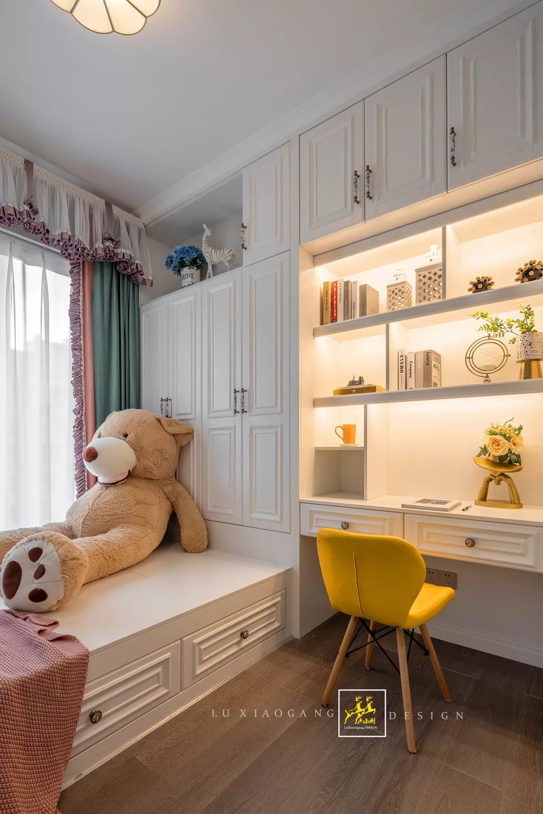 成都紫玉熙庭 93m2 简欧浪漫家居设计-49