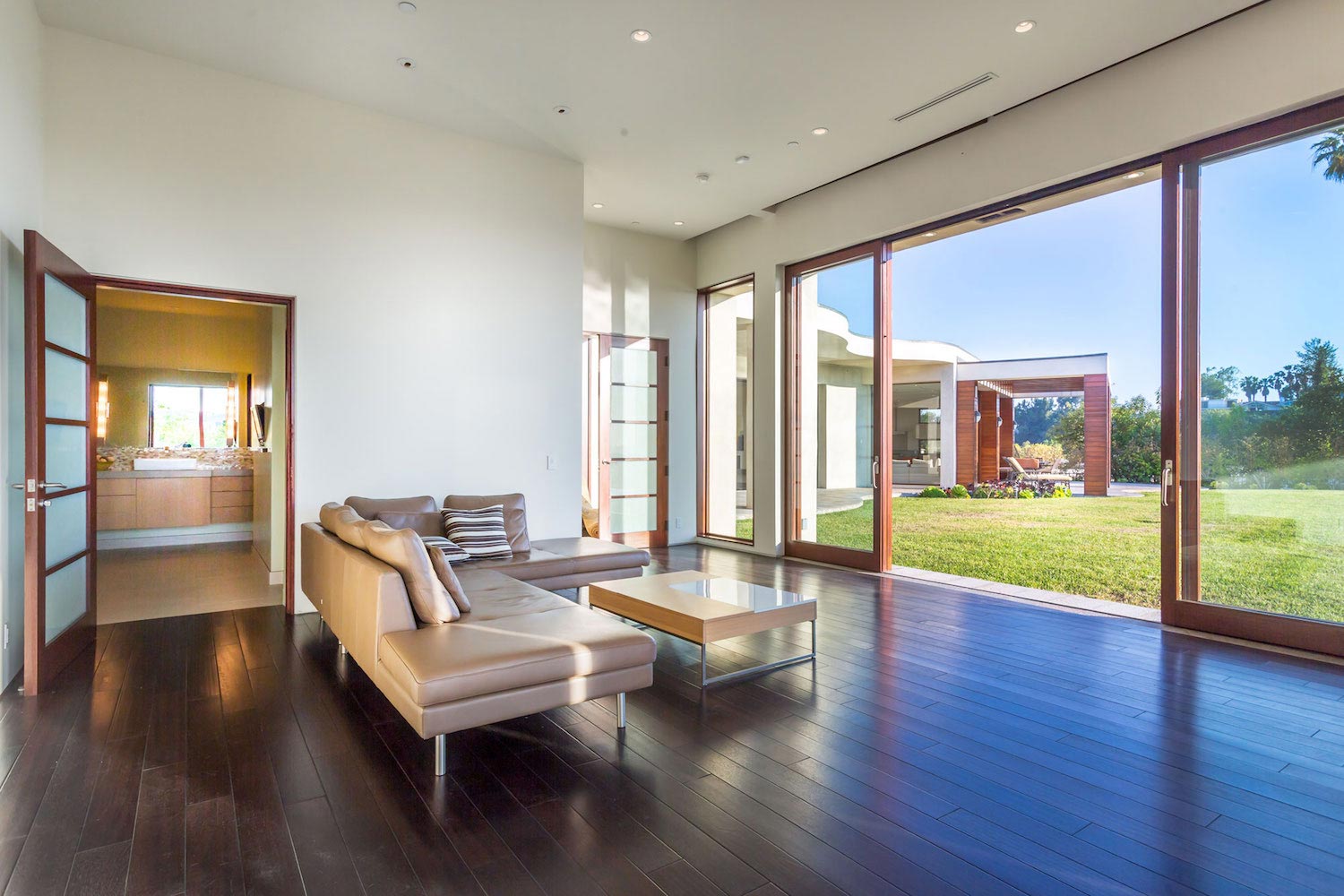 加州比佛利山庄绿色全景豪华住宅-14