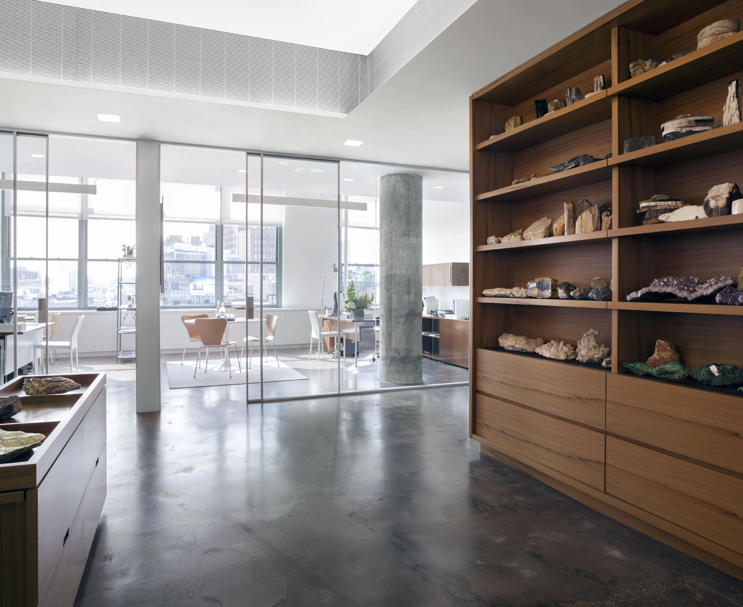 纽约珠宝设计公司总部 | 连接协作的创意空间-8