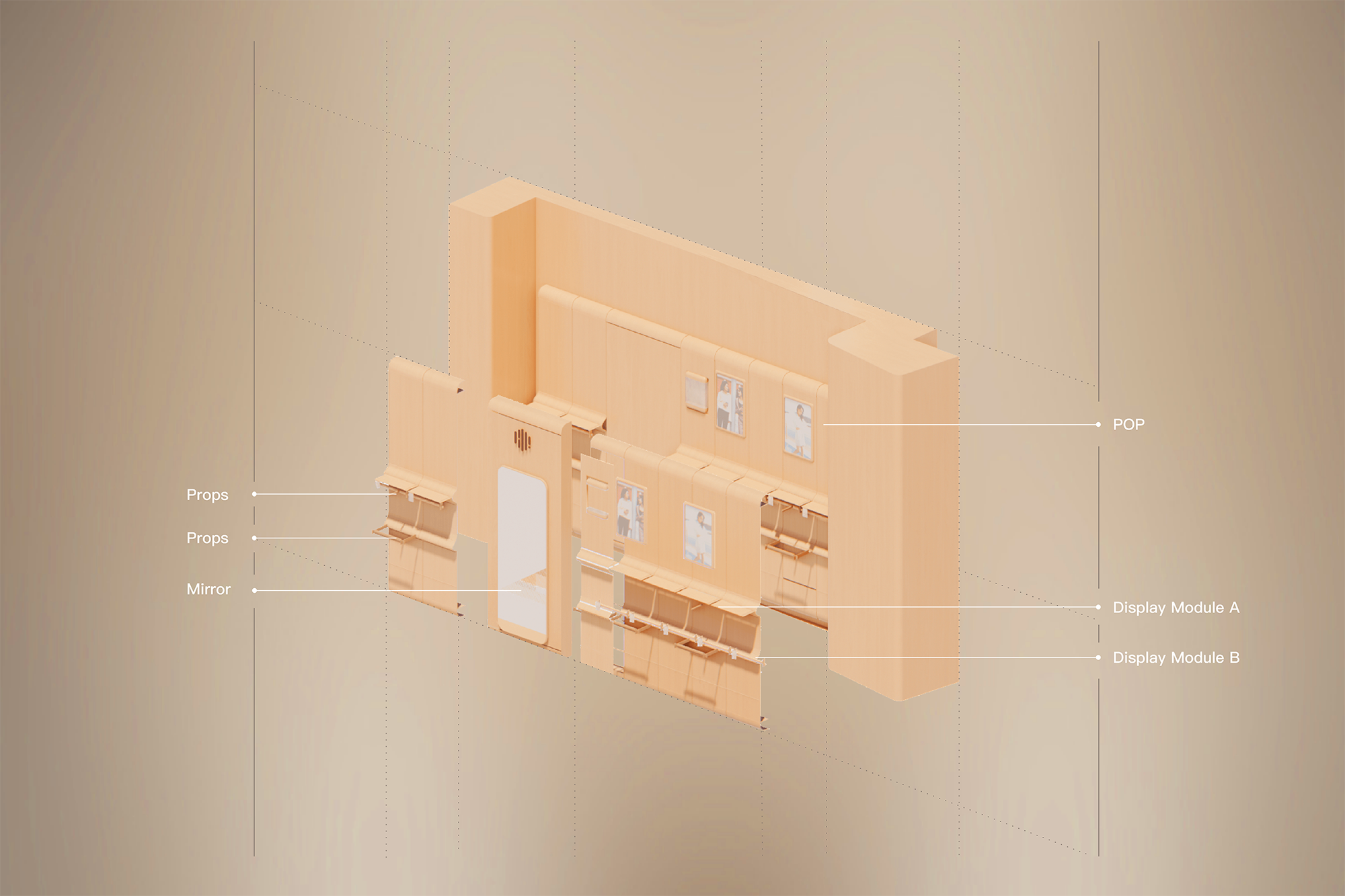 NEIWAI ACTIVE 太古里成都和北京门店形象刷新设计丨中国北京丨Still Young-45