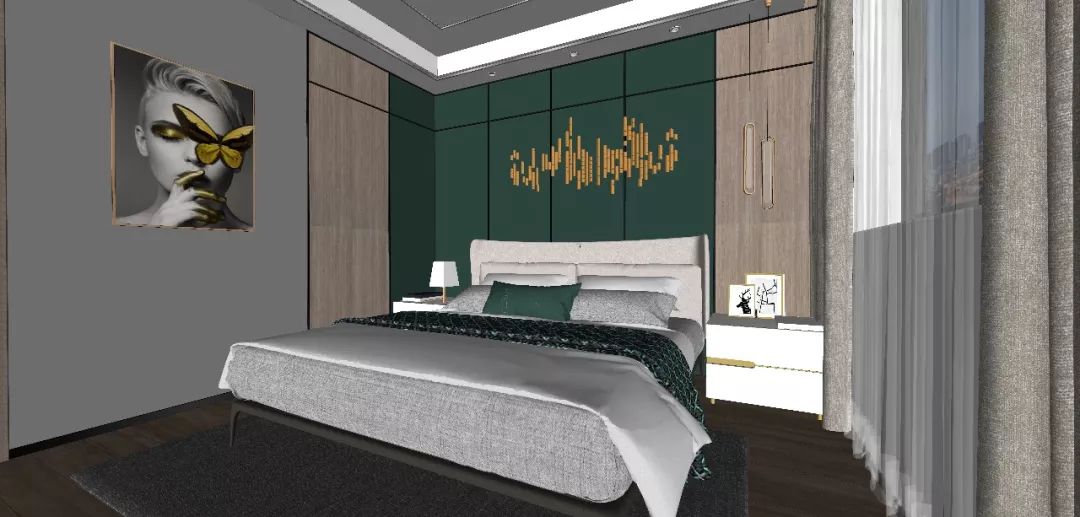 北辰三角洲 C2 区唐宅，现代轻奢风打造舒适生活空间-36