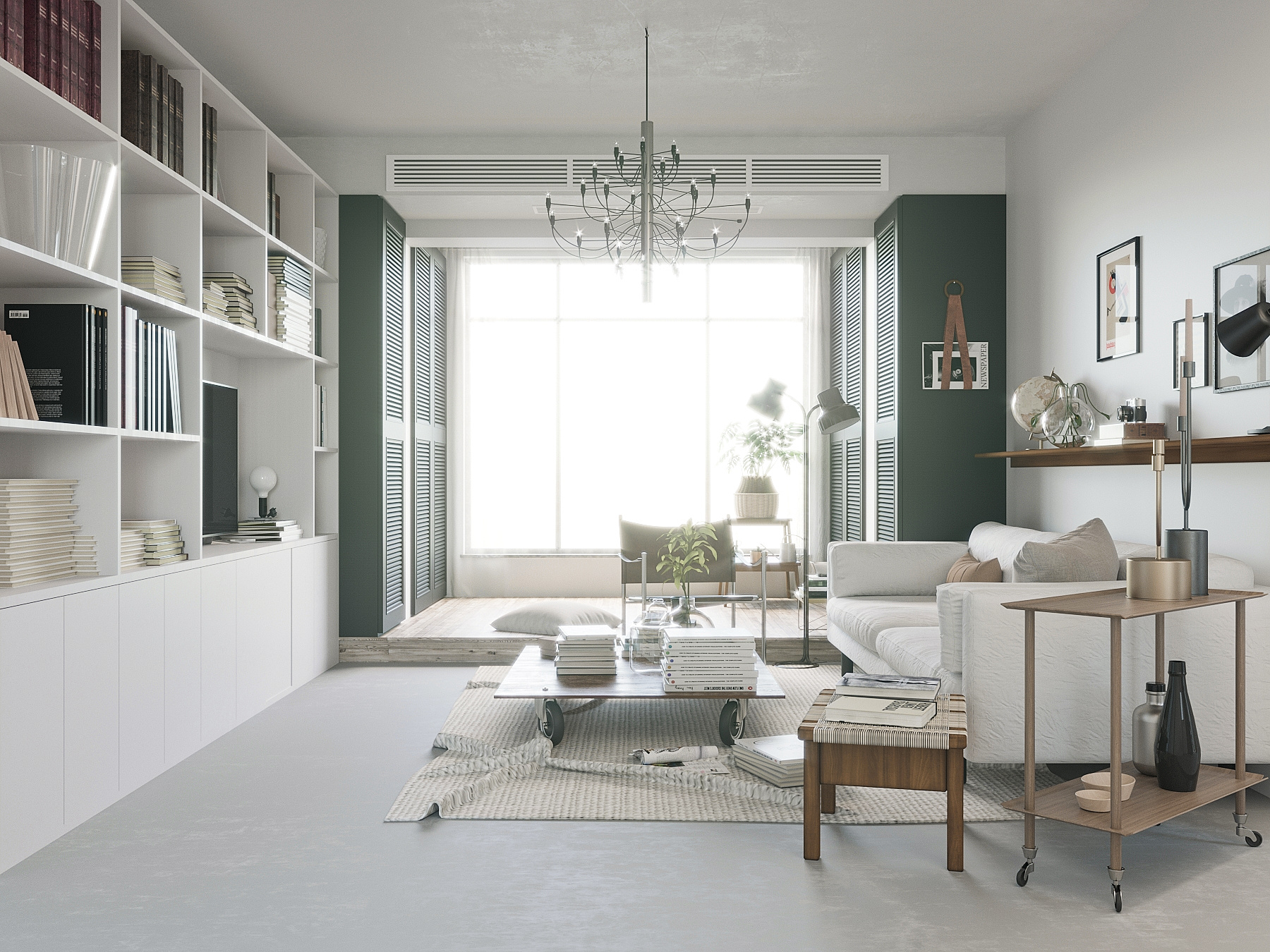 洛阳瀛洲花园北欧盐系风设计，演绎自然纯净之美-6