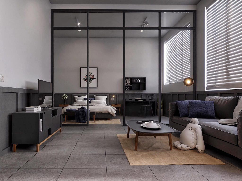 4207 Interior Apartment Scene Sketchup Model-1