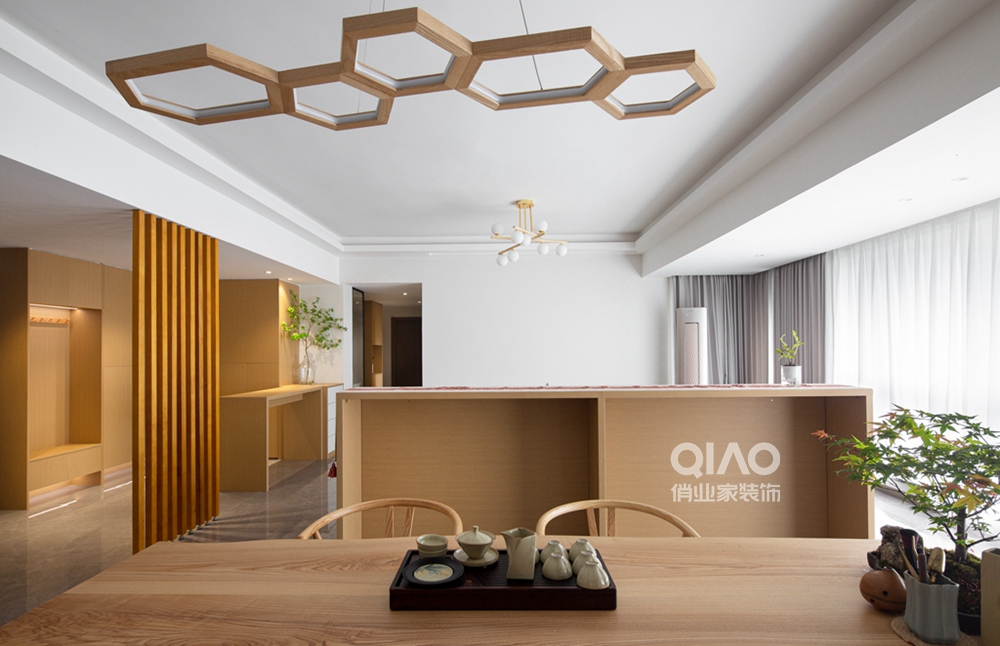 宏声公寓现代原木风装修案例丨中国重庆丨重庆俏业家装饰-42