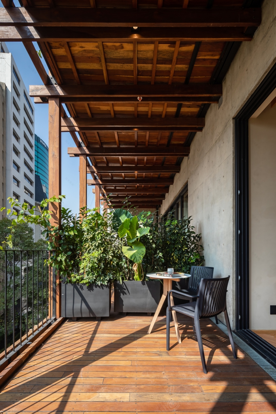 安娜·波兰科公寓酒店丨墨西哥墨西哥城丨Local de Arquitectura-20