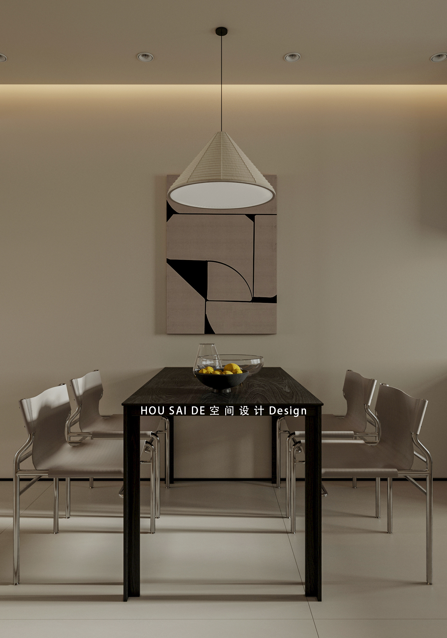 侘寂风格室内设计丨中国河北丨HSD 空间设计-12