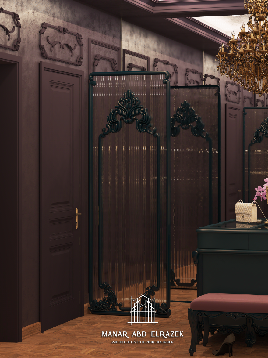 哥特女孩卧室丨卡塔尔多哈丨True Home Company-20