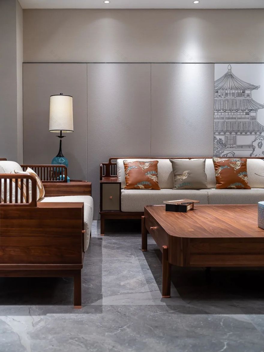 诗和远方 · 新中式私宅丨三千城设计事务所-17