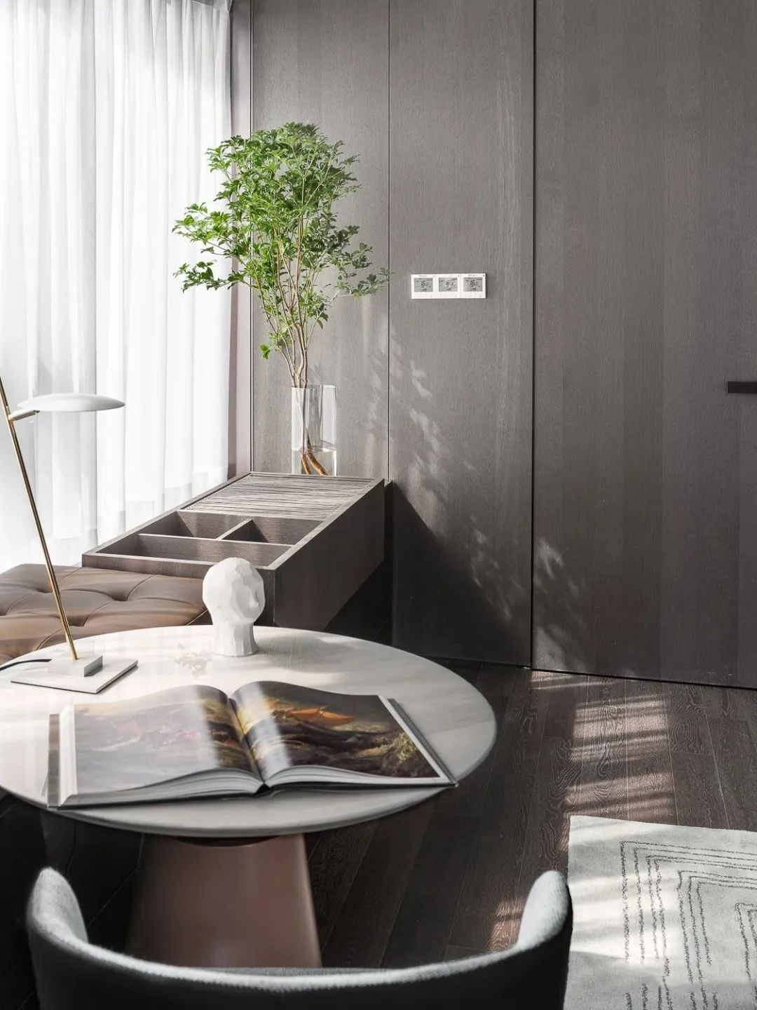 简约之魅·现代高级灰白空间设计-27