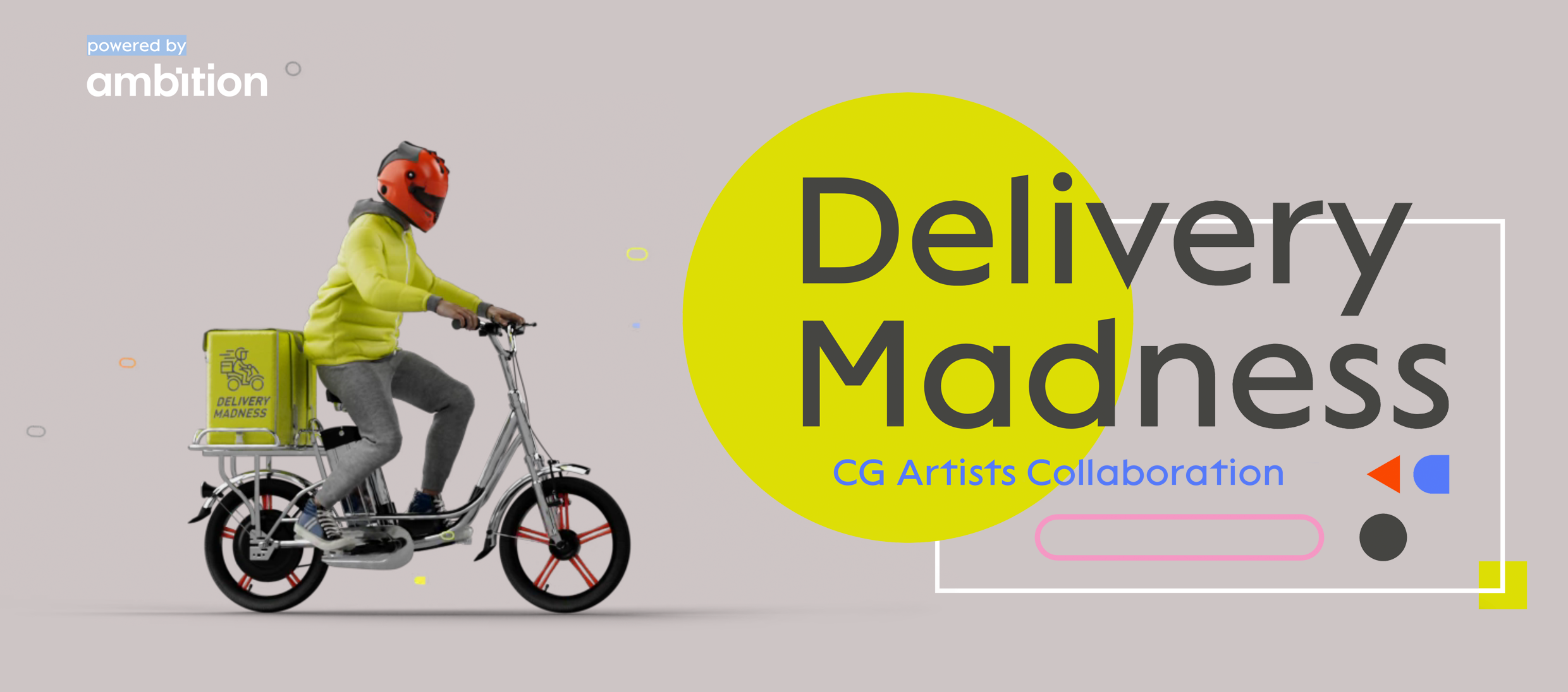 CG艺术作品《快递疯狂》丨AMBI.TEAM-0